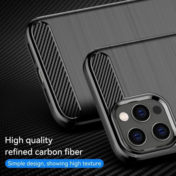 Kryt na iPhone 12 Pro Max Carbon černý