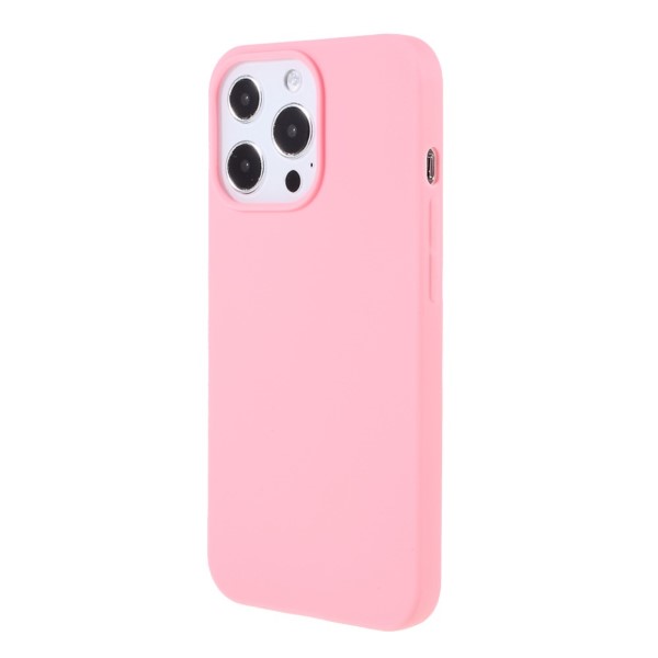Kryt na iPhone 13 Pro Max gumový růžový