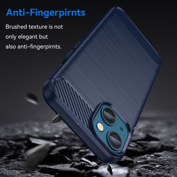 Kryt na iPhone 14 Plus Carbon modrý