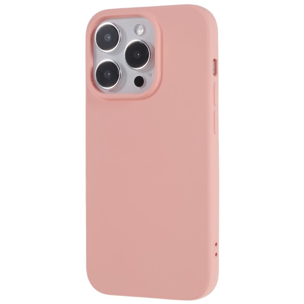 Kryt na iPhone 14 Pro Max gumový růžový