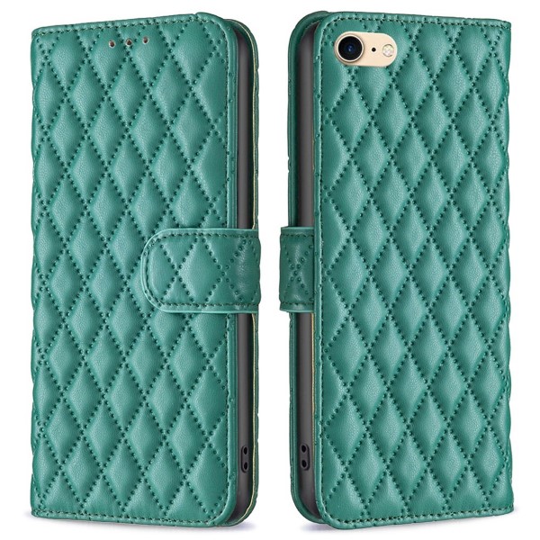 Pouzdro pro iPhone 7 / 8 / SE (2020) Binfen luxury zelené