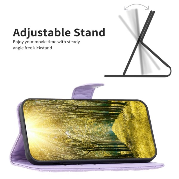Pouzdro na iPhone 14 Pro Max Binfen fialové