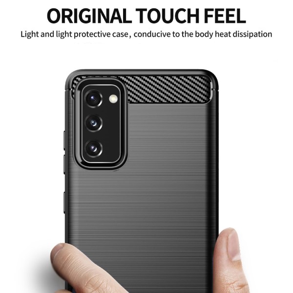 Kryt na Samsung Galaxy S20 FE Carbon černý