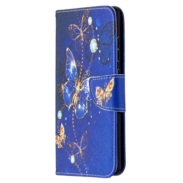 Pouzdro na Samsung Galaxy S20 FE Motýl fialové
