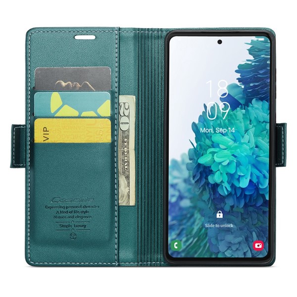 Pouzdro na Samsung Galaxy S20 CASEME smooth zelené