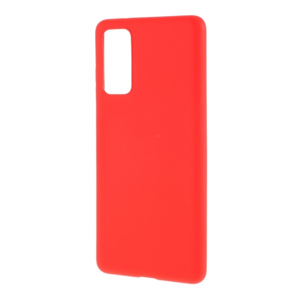Kryt na Samsung Galaxy S20 Silikonový červený