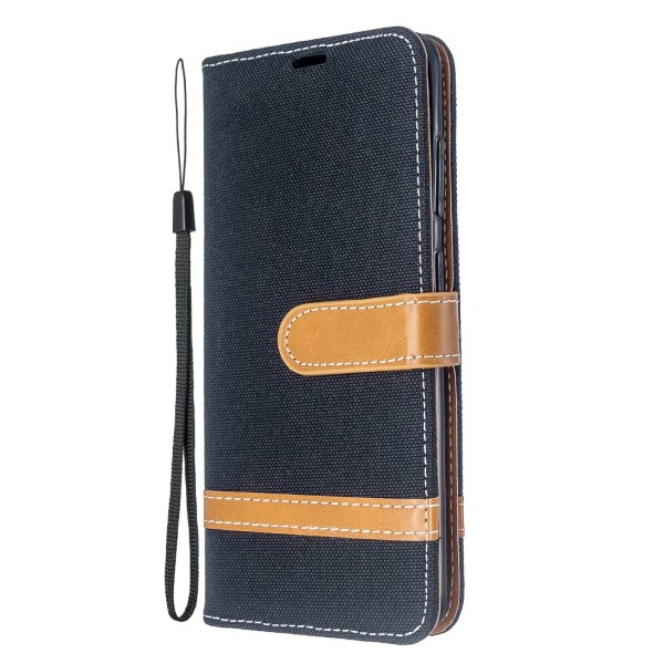 Pouzdro na Samsung Galaxy S20 Jeans černé