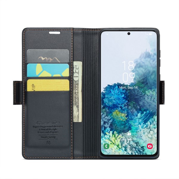 Pouzdro na Samsung Galaxy S20 Plus CASEME smooth černé