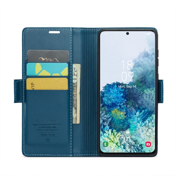 Pouzdro na Samsung Galaxy S20 Plus CASEME smooth modré