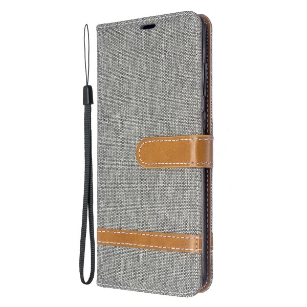 Pouzdro na Samsung Galaxy S20 Plus Jeans šedé