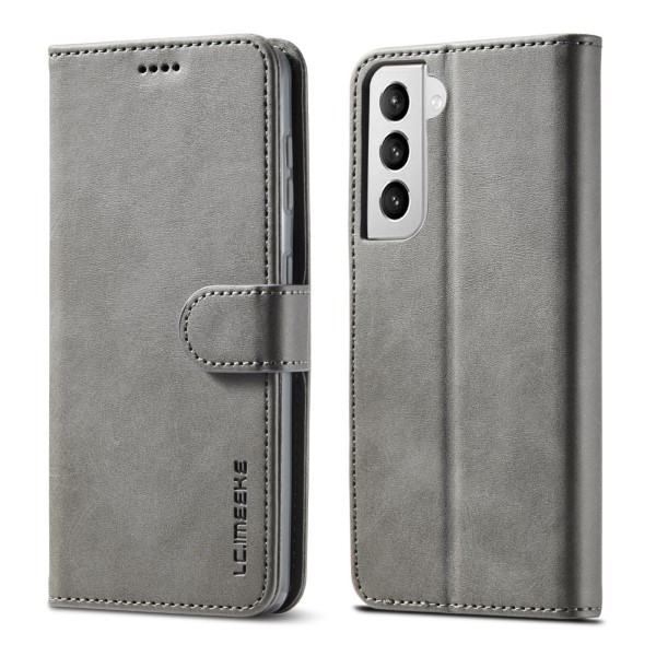 Pouzdro LC.IMEEKE pro Samsung Galaxy S21 šedý