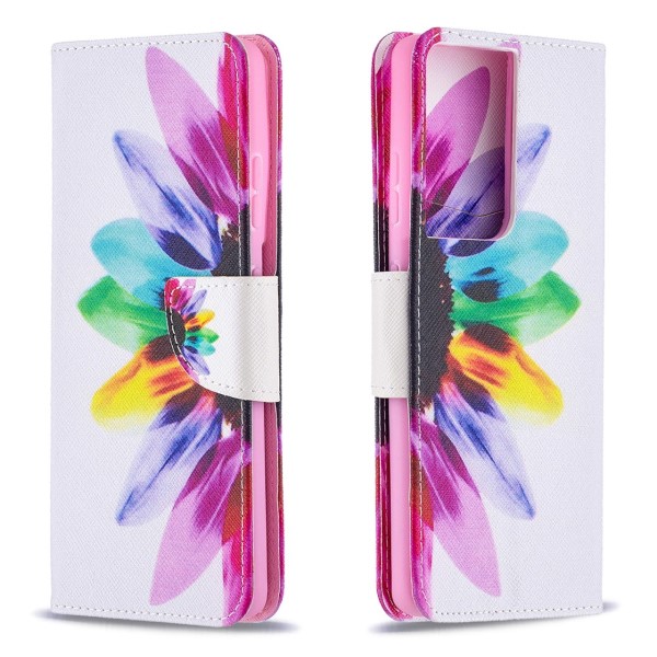 Pouzdro na Samsung Galaxy S21 Ultra Květ