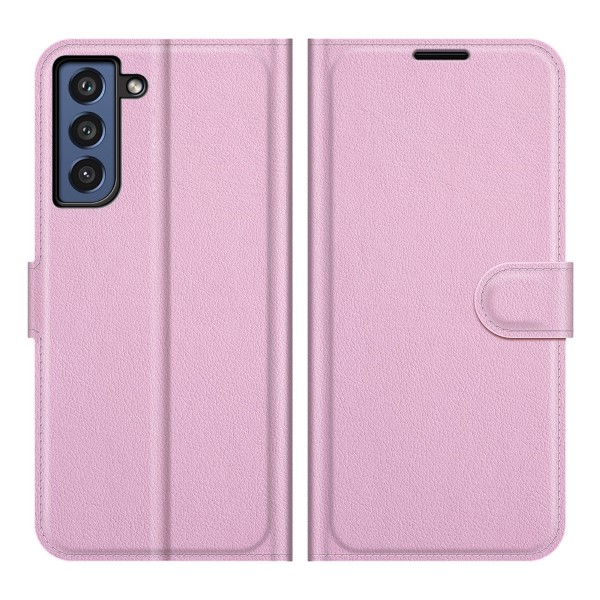 Pouzdro na Samsung Galaxy S21 FE Color světle růžové