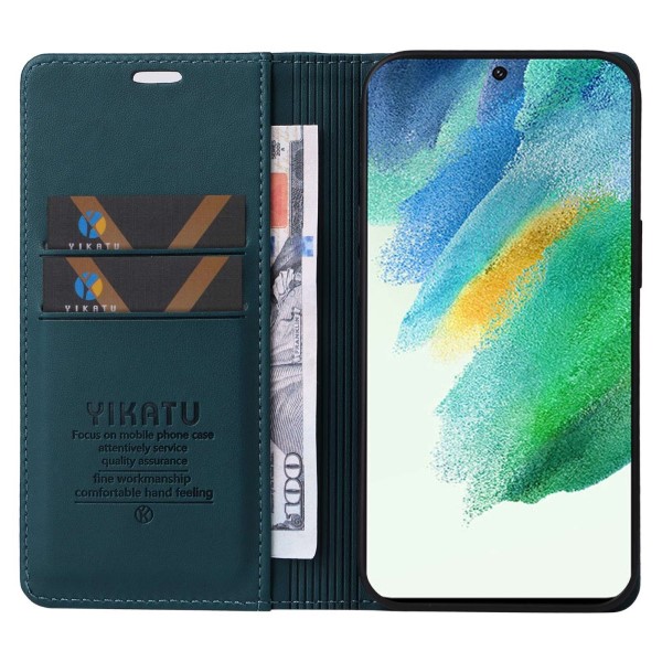 Pouzdro na Samsung Galaxy S21 FE Yikatu modré