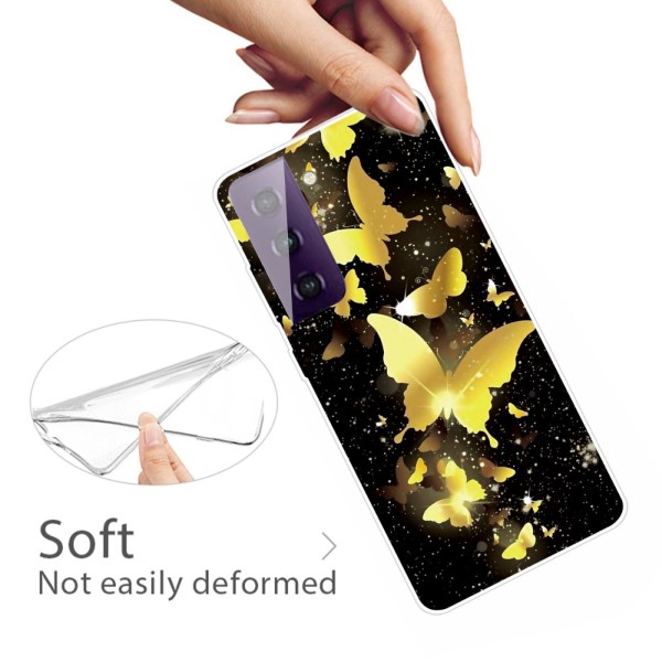 Kryt na Samsung Galaxy S21 FE Motýl