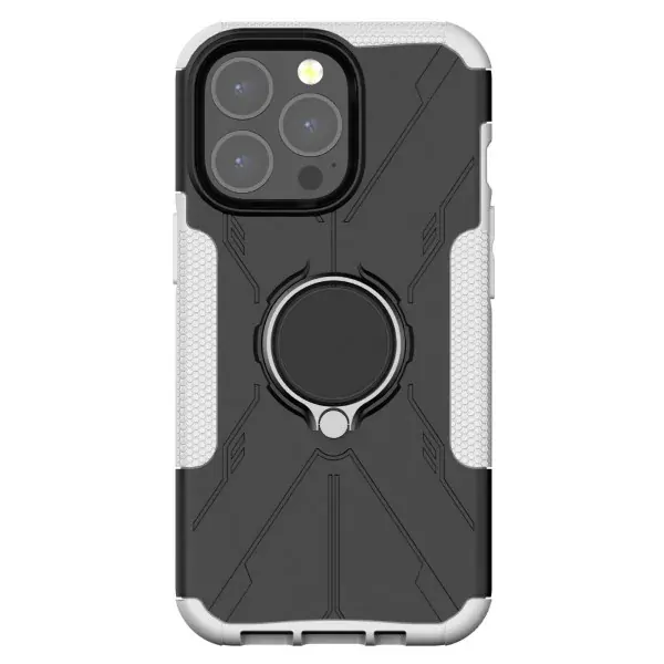 Kryt na iPhone 13 Pro Max odolný Tire bílý