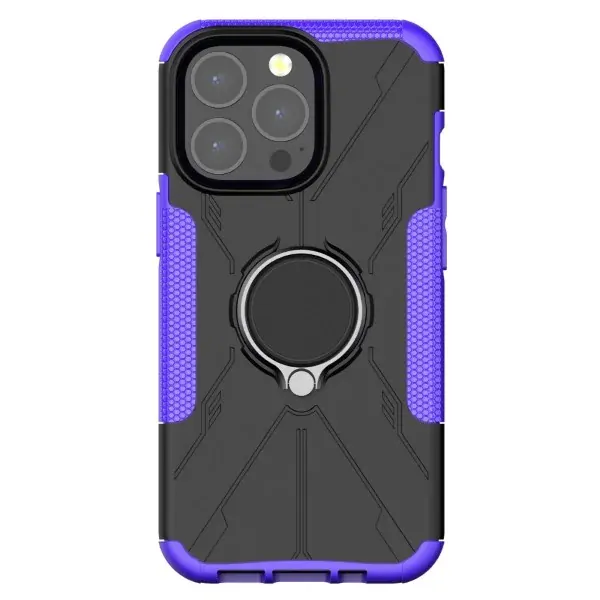 Kryt na iPhone 13 Pro Max odolný Tire fialový
