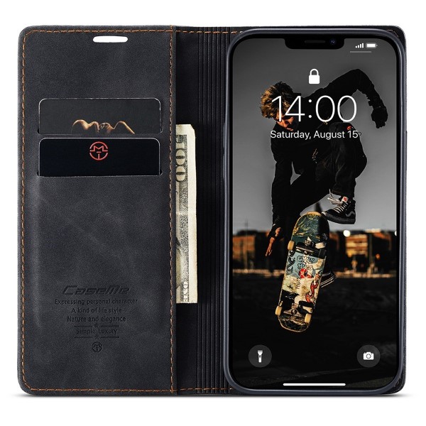 Pouzdro na iPhone 13 Pro Max CASEME černé