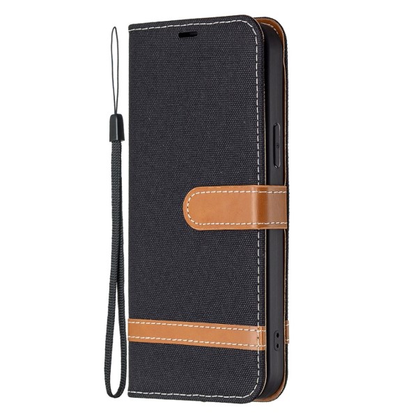 Pouzdro na iPhone 13 Pro Max Jeans černé