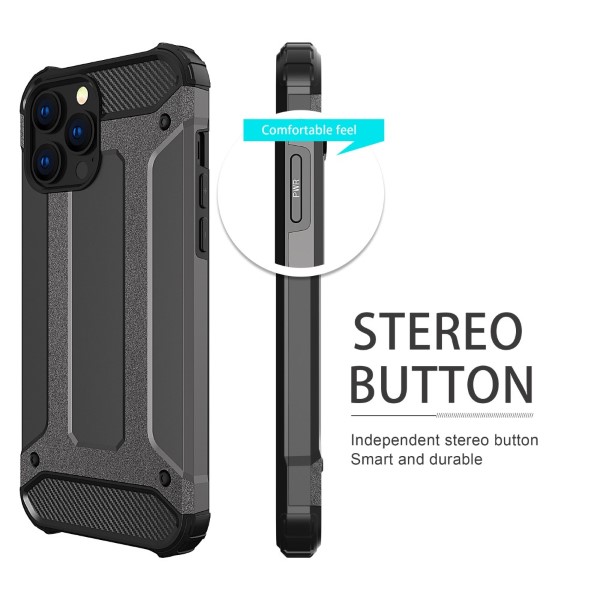 Kryt na iPhone 13 Pro Max odolný Hybrid černý