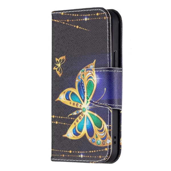 Pouzdro pro iPhone 13 Mini Motýl černé