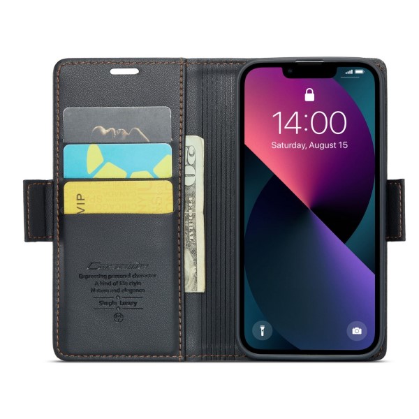 Pouzdro na iPhone 14 Plus CASEME smooth černé