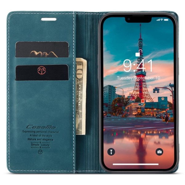 Pouzdro na iPhone 14 Plus CASEME modré