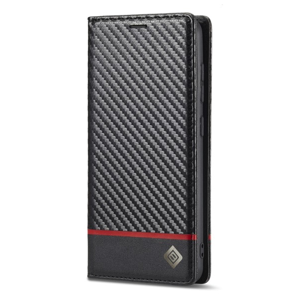 Pouzdro LC.IMEEKE na Samsung Galaxy S22 Plus Carbon černé