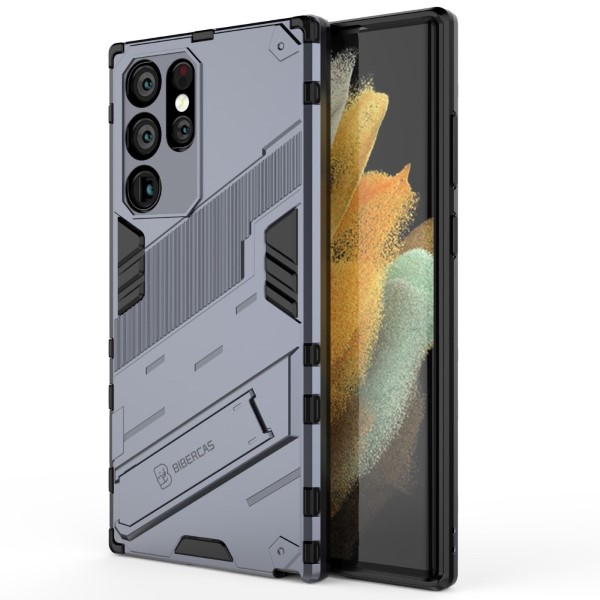 Kryt na Samsung Galaxy S22 Ultra odolný Shockproof šedý