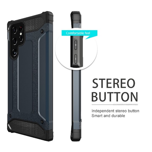 Kryt na Samsung Galaxy S22 Ultra odolný Hybrid černý