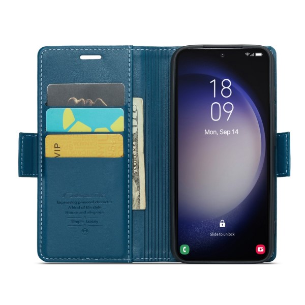 Pouzdro na Samsung Galaxy S23 CASEME smooth modré