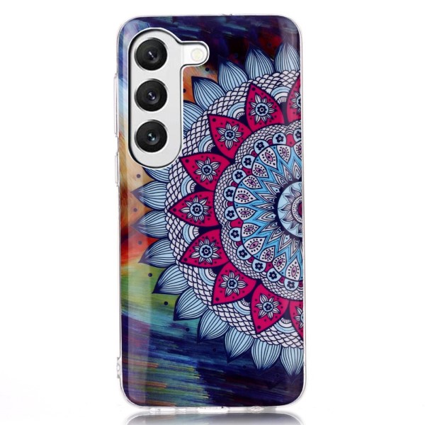 Kryt na Samsung Galaxy S23 svítící Mandala