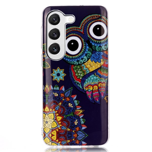 Kryt na Samsung Galaxy S23 svítící Sova