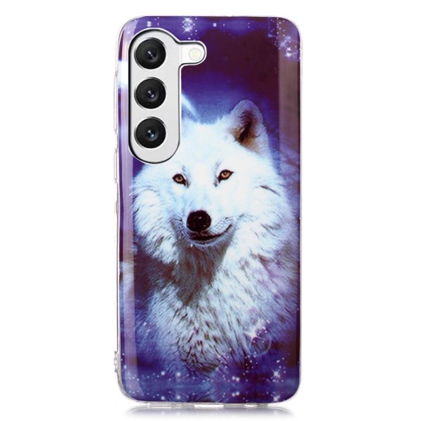 Kryt na Samsung Galaxy S23 svítící Vlk