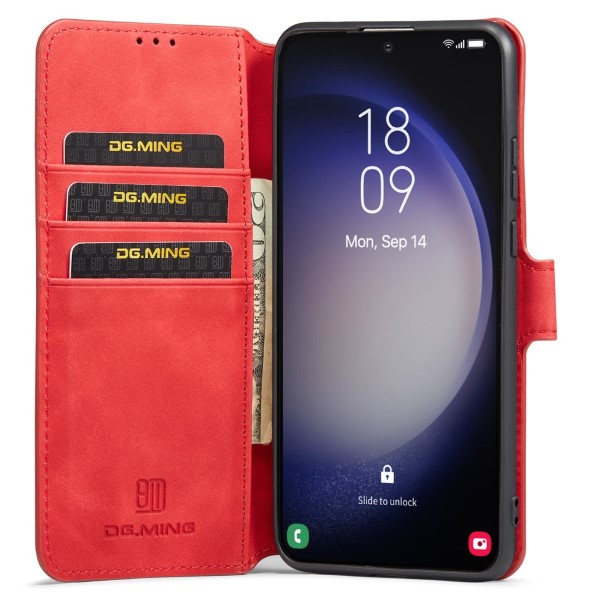 Pouzdro na Samsung Galaxy S23 DG.MING červené