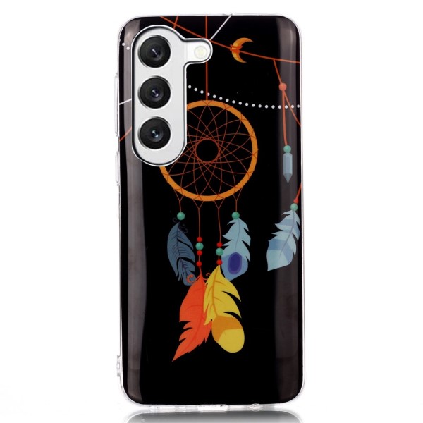 Kryt na Samsung Galaxy S23+ svítící Lapač snů černý