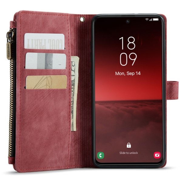 Pouzdro na Samsung Galaxy S23+ CASEME Deluxe červené