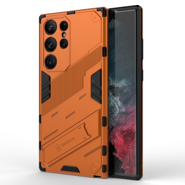 Kryt na Samsung Galaxy S23 Ultra odolný Shockproof oranžový