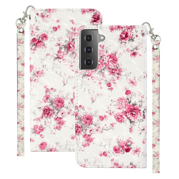 Pouzdro na Samsung Galaxy S21 Plus Růže