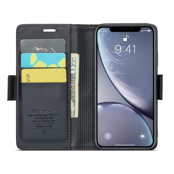 Pouzdro pro iPhone Xr CASEME Smooth černé