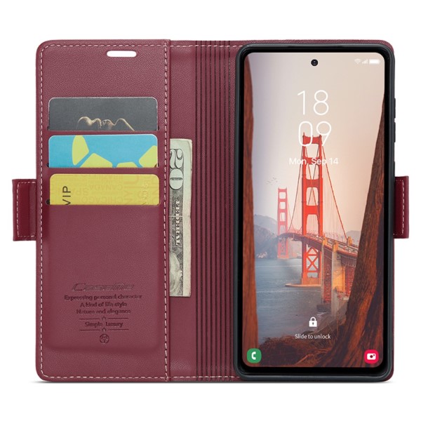 Pouzdro na Samsung Galaxy S23 FE CASEME smooth červené