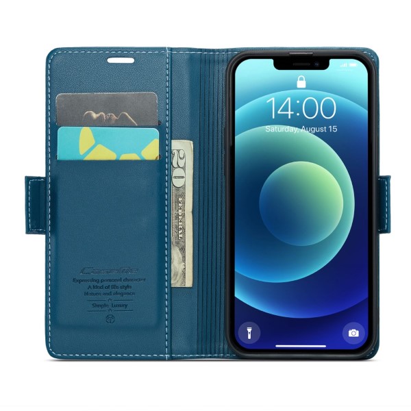 Pouzdro pro iPhone 12 Mini CASEME Smooth modré
