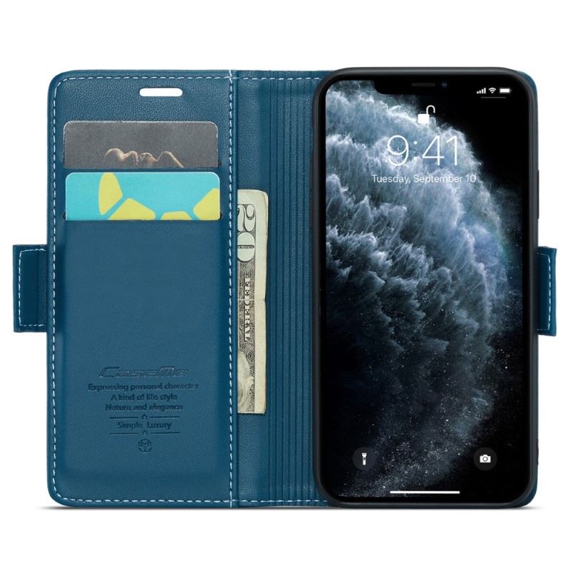 Pouzdro pro iPhone 11 Pro CASEME smooth modré