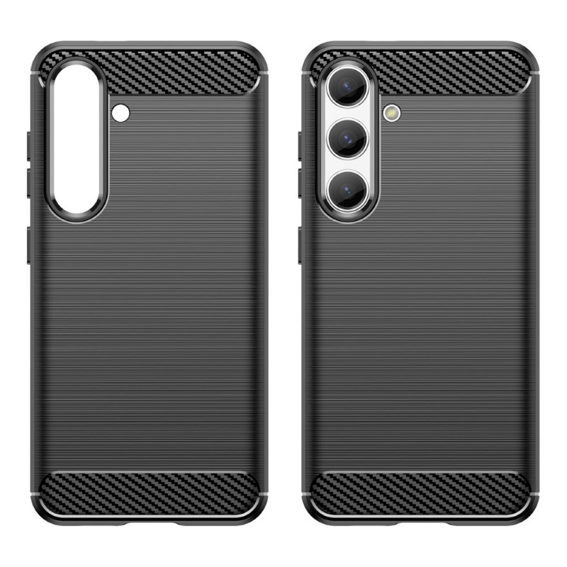 Kryt na Samsung Galaxy S24 Gumový Carbon černý