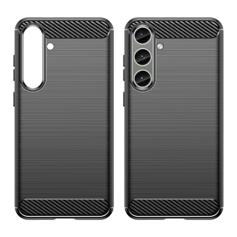 Kryt na Samsung Galaxy S24 Plus Gumový Carbon černý