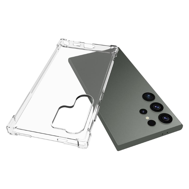 Kryt na Samsung Galaxy S24 Ultra Gumový Anti-scratch čirý