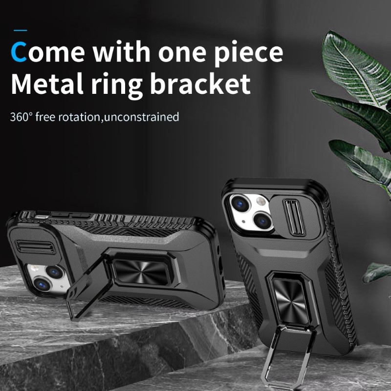 Kryt na iPhone 12 Mini odolný s krytkou na fotoaparát černý