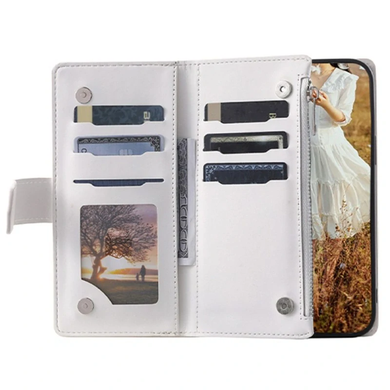 Pouzdro pro iPhone 13 Mini Luxury Double Layer bílé