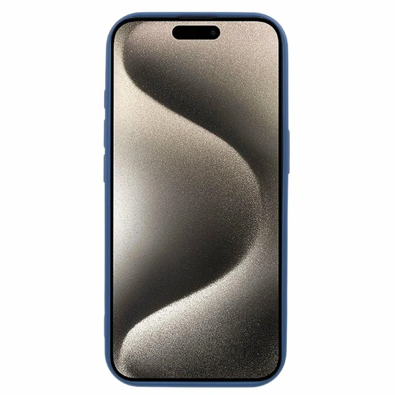 Kryt na iPhone 16 Pro gumový Premium modrý