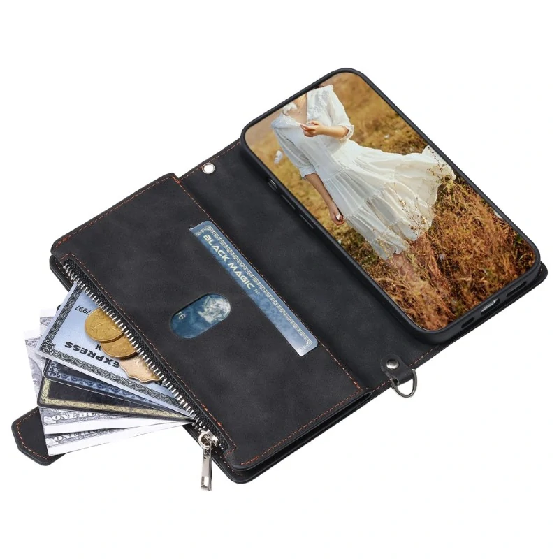 Pouzdro pro iPhone 15 Pro Luxury Double Layer černé